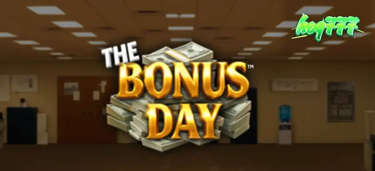 Tampilan visual slot The Bonus Day dengan tema kantor