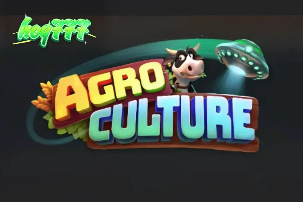 Tampilan visual slot AgroCulture yang menampilkan tema peternakan dan alien
